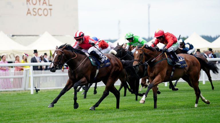 Bradsell and Hollie Doyle get to the line first in the King&#39;s Stand ahead of Highfield Princess