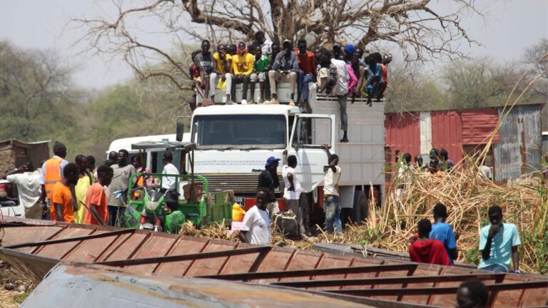 On the front line of mass migration out of Sudan