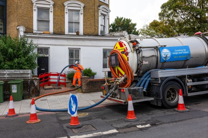 Thames Water workers 