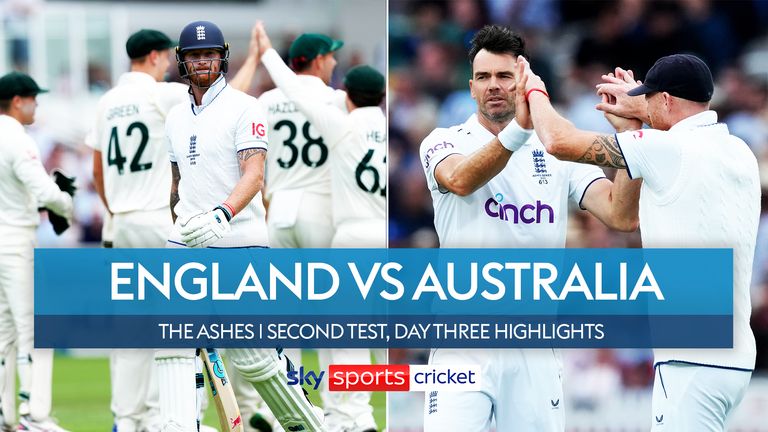 Ashes full highlights day three