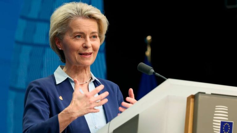 Von der Leyen rejects ECB worries over levy on frozen Russian assets