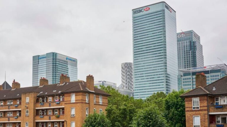 The high rise and fall of Canary Wharf