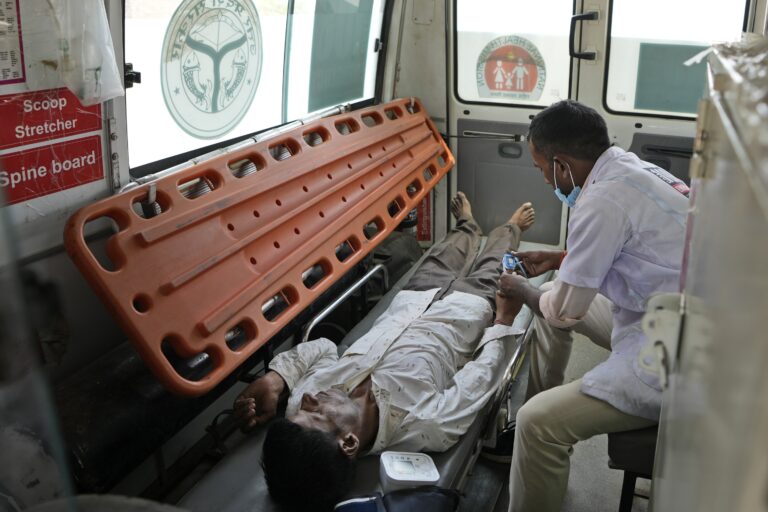 In rural India, summer’s heat can be deadly. Ambulance crews see the toll up close