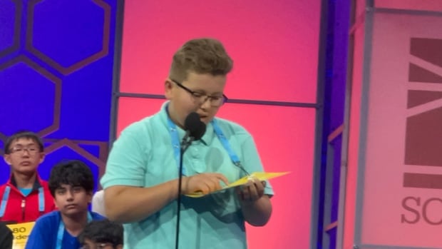 Canadian Isaac Brogan, 11, gets bitten by word ‘tenrec’ at Scripps spelling bee semifinals