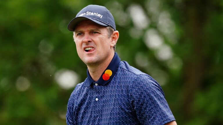 Justin Rose rallies to retain share of British Masters lead on ‘a very, very tough day’ | Golf News