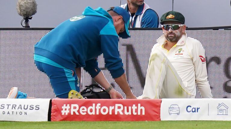 Nathan Lyon ruled out of Ashes after suffering ‘significant calf tear’ in Australia’s second Test win over England | Cricket News