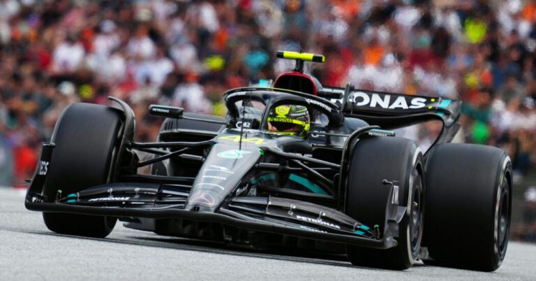 Mercedes’ F1 Performance Improves After Adjustments to Its Racecar