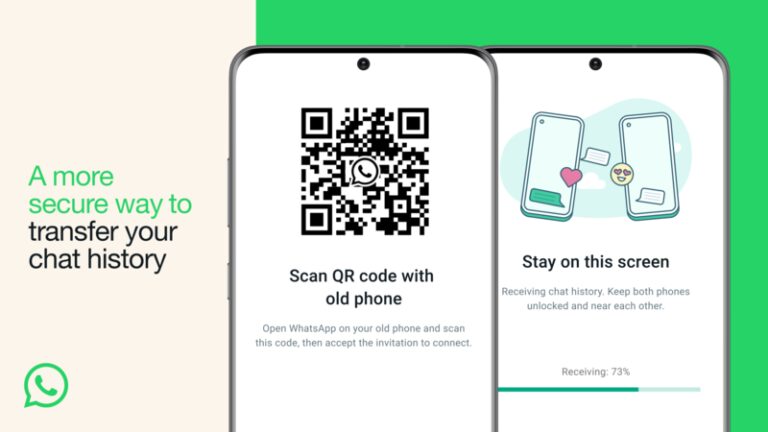 How to transfer chat between phones on WhatsApp using QR code