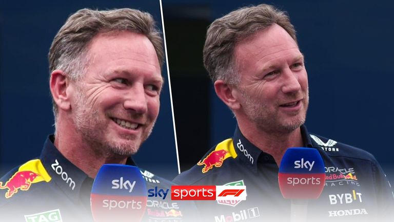 Red Bull team principal Christian Horner shares his frustration after Sergio Perez dropped out in Q2 after a lap time deletion