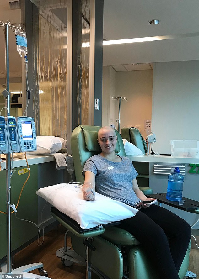 In a swift turnaround, she started her first round of chemotherapy three days after being diagnosed at the Olivia Newton-John Cancer Centre. Upon reflection, Marnie said the hardest aspect of the whole experience was watching her friends go on with their lives while she remained in hospital for months