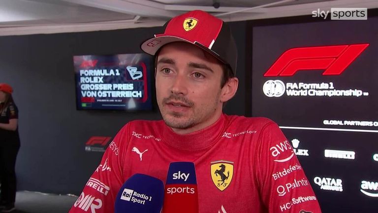 After securing Ferrari's 800th podium in F1 at the Austrian Grand Prix, Charles Leclerc says that it's good to be back, but insists there is still work to do