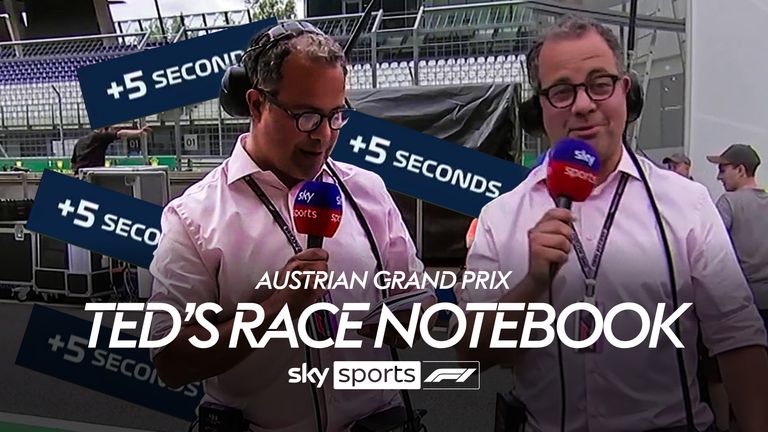 Sky F1’s Ted Kravitz reflects on the Austrian Grand Prix