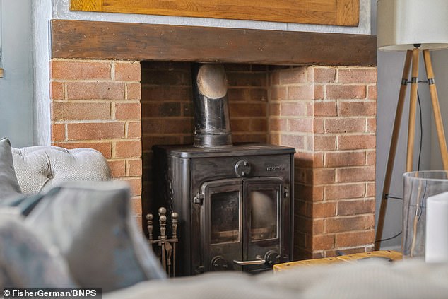 Heating and hot water is coal-fired via the multi-fuel stove in the sitting room working alongside an emersion tank