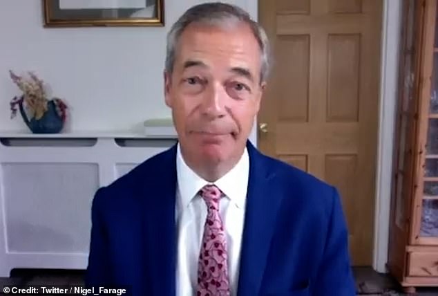 The controversy flared up last week after Nigel Farage (pictured) revealed his long-standing account had been closed by his bank