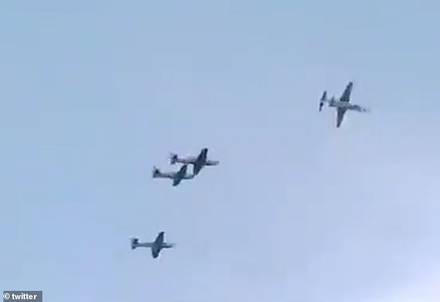 The filmed incident transpired during training for the upcoming annual independence parade in Bogotá, at the Captain Luis Francisco Gómez Niño Air Base in Villavicencio