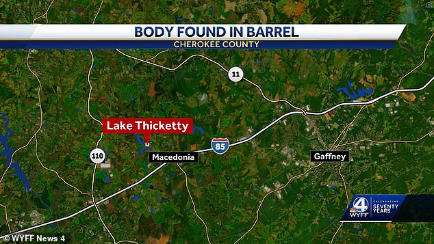 After identifying the body, officials said they interviewed a person of interest - during which they learned Cherokee resident Sutphin was likely killed somewhere in neighboring Spartanburg County, a brief drive away