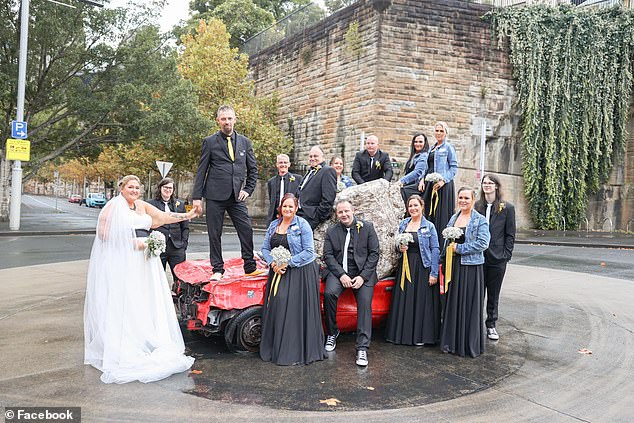 Rebecca  Stone and Richard Johnson smiled for wedding photos but inside, they were fuming over a series of mishaps