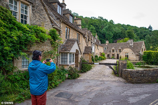 Castle Combe (pictured) is popular with tourists and has been used as a filming location for blockbuster films such as Stephen Spielberg's War Horse