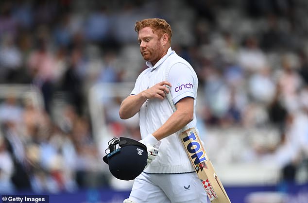 Australian keeper Alex Carey threw down his fellow wicketkeeper's stumps after Bairstow ducked a Cameron Green bouncer, tapped his bat behind the crease and began to walk down the pitch to chat with Stokes.