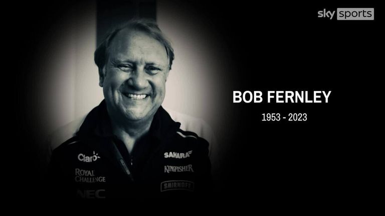 F1 pays tribute to former Force India deputy boss Bob Fernley who passed away aged 70