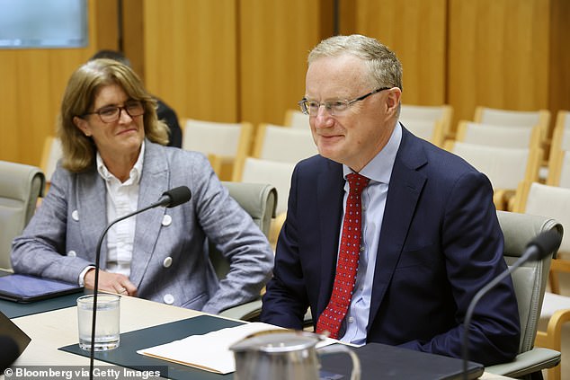 Reserve Bank of Australia Governor Philip Lowe (pictured right with deputy Michele Bullock), whose seven-year terms ends on September 17, hinted this pause was only likely to be temporary after a peak in the consumer price index or headline inflation