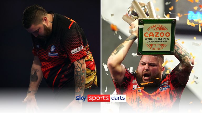 Watch how Michael Smith overcame several setbacks to become the world darts champion