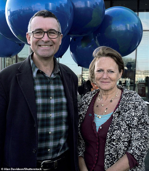 Cabinet Office minister Jeremy Quin then submitted the claims to the Commons privileges committee which was investigating Mr Johnson at the time over allegations he lied to Parliament about lockdown parties in No 10 (pictured: Bernard Jenkin and his wife Anne whose lockdown parties are due to be investigated)