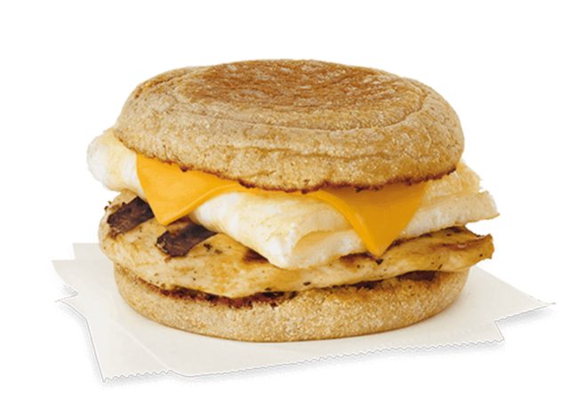 Chick FilA Egg white grill 