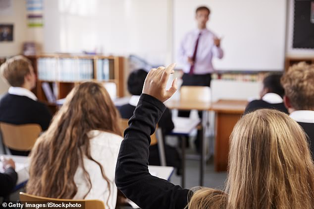 Labour's plan to break down the barriers to opportunity will include modernising the curriculum so that it properly prepares young people with the personal qualities, skills and knowledge needed to thrive in work and life (File image)