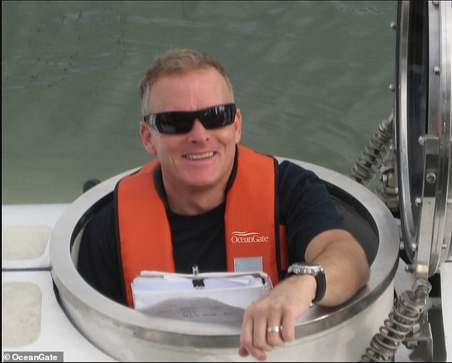 OceanGate bosses fired David Lochridge, pictured here, who was Director of Marine operations for the Titan project