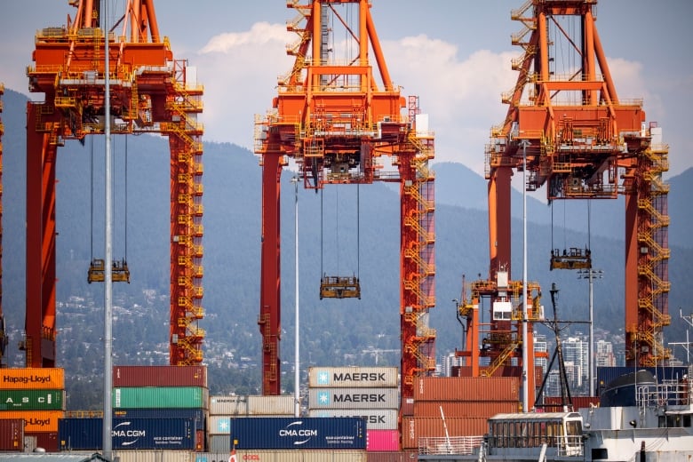 The Port of Vancouver in Vancouver, British Columbia on Wednesday, July 5, 2023.