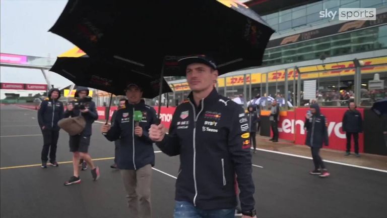 Verstappen received a frosty reception from the Silverstone crowd when he was introduced at last year's British Grand Prix