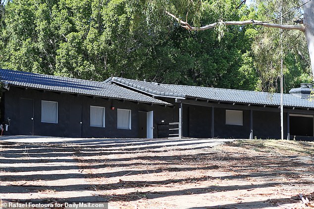 The lawsuit alleges Yeezy Christian Academy, the predecessor to Donda Academy, had dire sanitation, electrical problems, and empty windows and skylights on account of Ye's dislike of glass, as well as a slew of issues at the Donda Academy (pictured in Simi Valley in October)