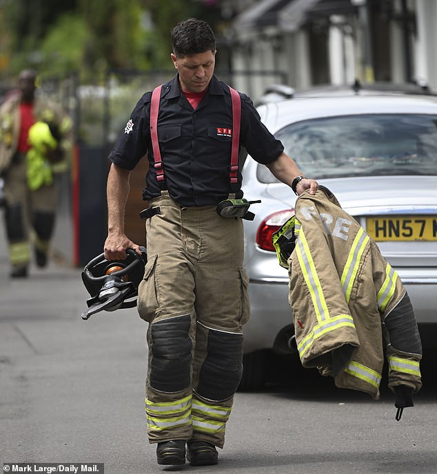 Wimbledon MP Stephen Hammond said: 'Since being declared by the local police a major incident, you've seen that we've had fire, air ambulance, ambulance and police on the scene'