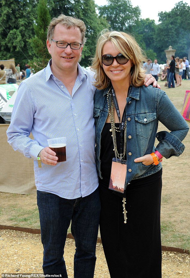 It is only because there is a history of cancer in Nick's family that he resolved to get his prostate checked last June. His mum Anna died aged 63 from lung cancer; his father Keith from pancreatic cancer when he was 72 (pictured: Nick and Kirsty together in 2010)