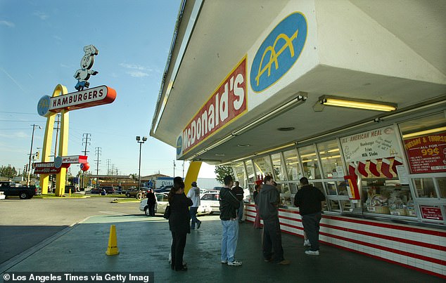 The oldest McDonalds sits in Downey on the corner of Lakewood Blvd and Florence Avenue that not only serves hamburgers, fries and Cokes but also plays host to a small museum