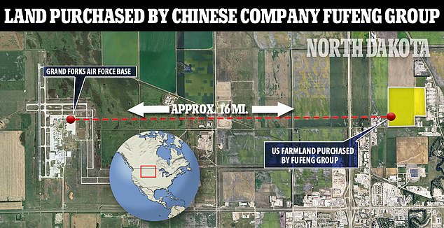 The mystery around Travis is reminiscent of the much smaller purchase last year of 300 acres of farmland in North Dakota by a Chinese company