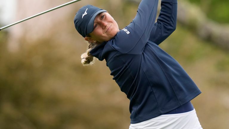 Bailey Tardy leads after the second round of the US Women's Open