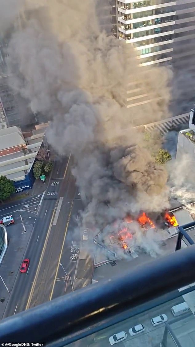 detectives were expected to charge the pair with arson as well as with a series of thefts, robberies and an attempted armed robbery in Melbourne's CBD in recent weeks