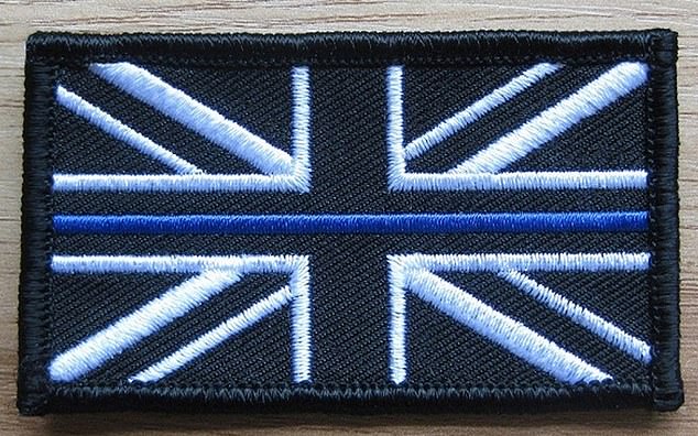 Despite the link to far-Right groups in the US, in Britain the badge (pictured) has been worn by officers since around 2015, and never been politicised