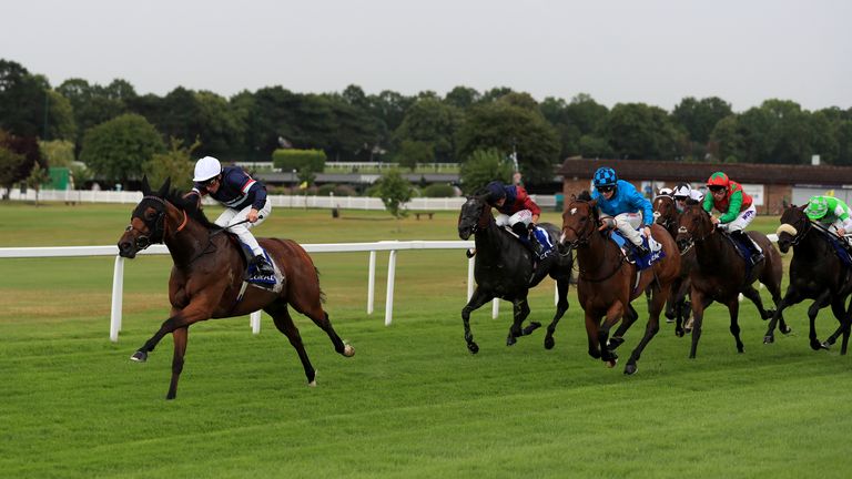 Equality and William Buick pull clear in the Group Three Coral Charge