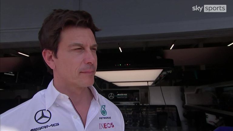 Mercedes team principal Toto Wolff is optimistic for Sunday's race at Silverstone, despite George Russell and Lewis Hamilton only qualifying sixth and seventh respectively.