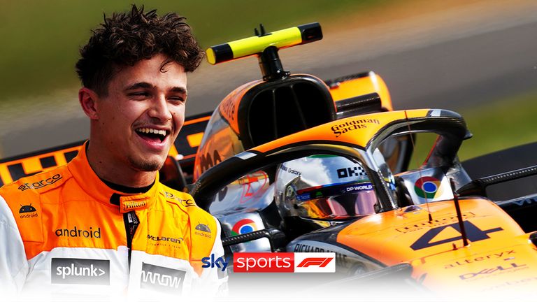 Lando Norris was overwhelmed with emotion after securing P2 in qualifying behind Max Verstappen in front of his home crowd at Silverstone