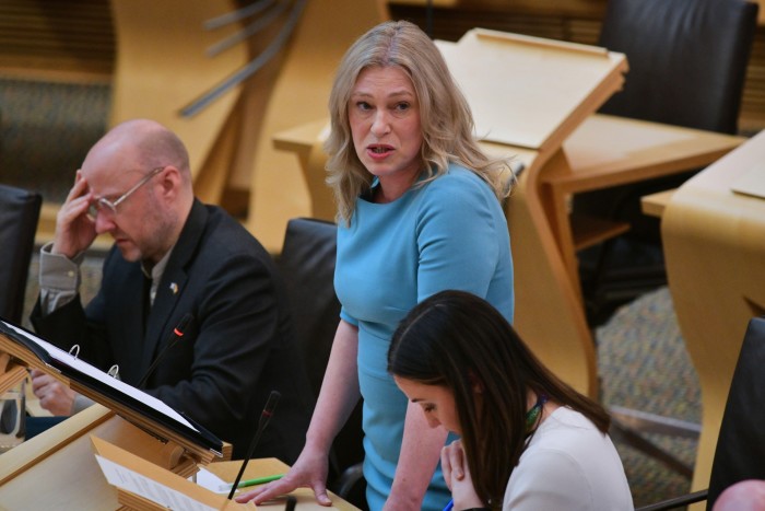 Gillian Martin,  Scotland’s energy minister