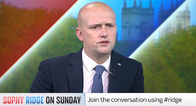 Stephen Flynn, the leader of the SNP at Westminster, claimed some of the outrage at the group was 'a little bit far-fetched'