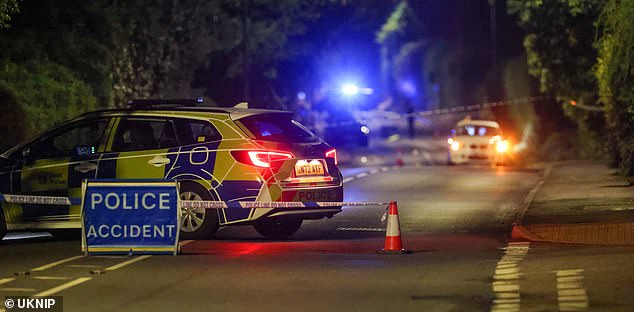 The vehicles were both travelling in the same direction along Heath Road at the time of the smash