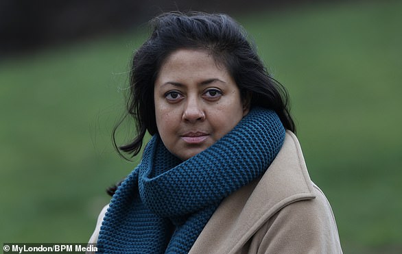 Tashmia Owen (pictured), 44, who has waived her right to anonymity, made the 'very difficult' decision to report the attack but said her investigating officer 'kept implying I was lying'