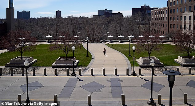 Institutions including the likes of the University of Minnesota, pictured, received 94,440 acres of land