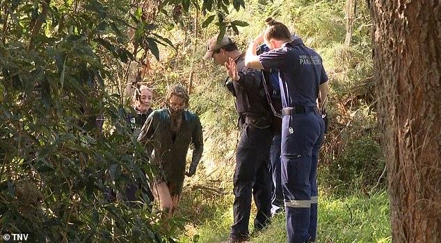 Ms Booth (pictured), 34, was rushed to St George hospital in the city's south after suffering injuries to her face, neck, arms, hands and legs in the savage attack at Boggy Well Creek off Booyong Avenue, Lugarno, at 9am on Sunday