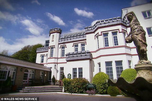 Protestors have started blockading the Stradey park Hotel in Llanelli after it fired 95 staff in plans to house up to 241 asylum seekers